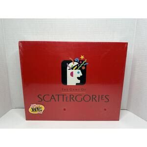 The Game of Scattergories Milton Bradley 1998 Board Game 2-6 Players Vintage New